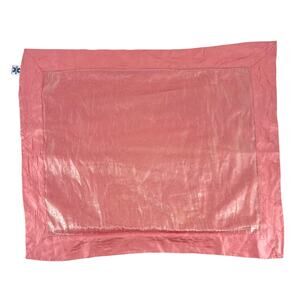 Y2K Pink Satin Pillow Shams Set of 2 Seventeen Magazine 2000s vintage